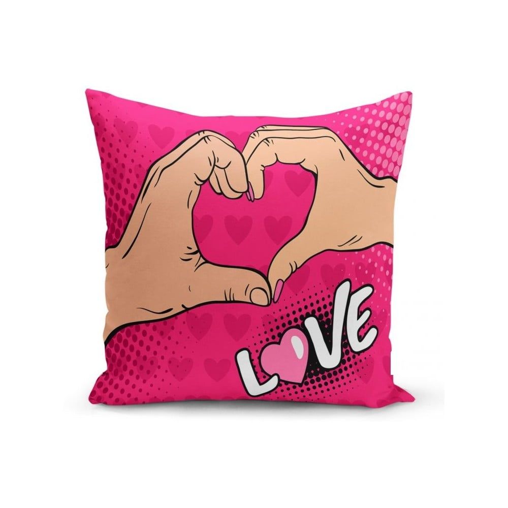 Obliečka na vankúš Minimalist Cushion Covers Love Hands, 45 x 45 cm - Bonami.sk