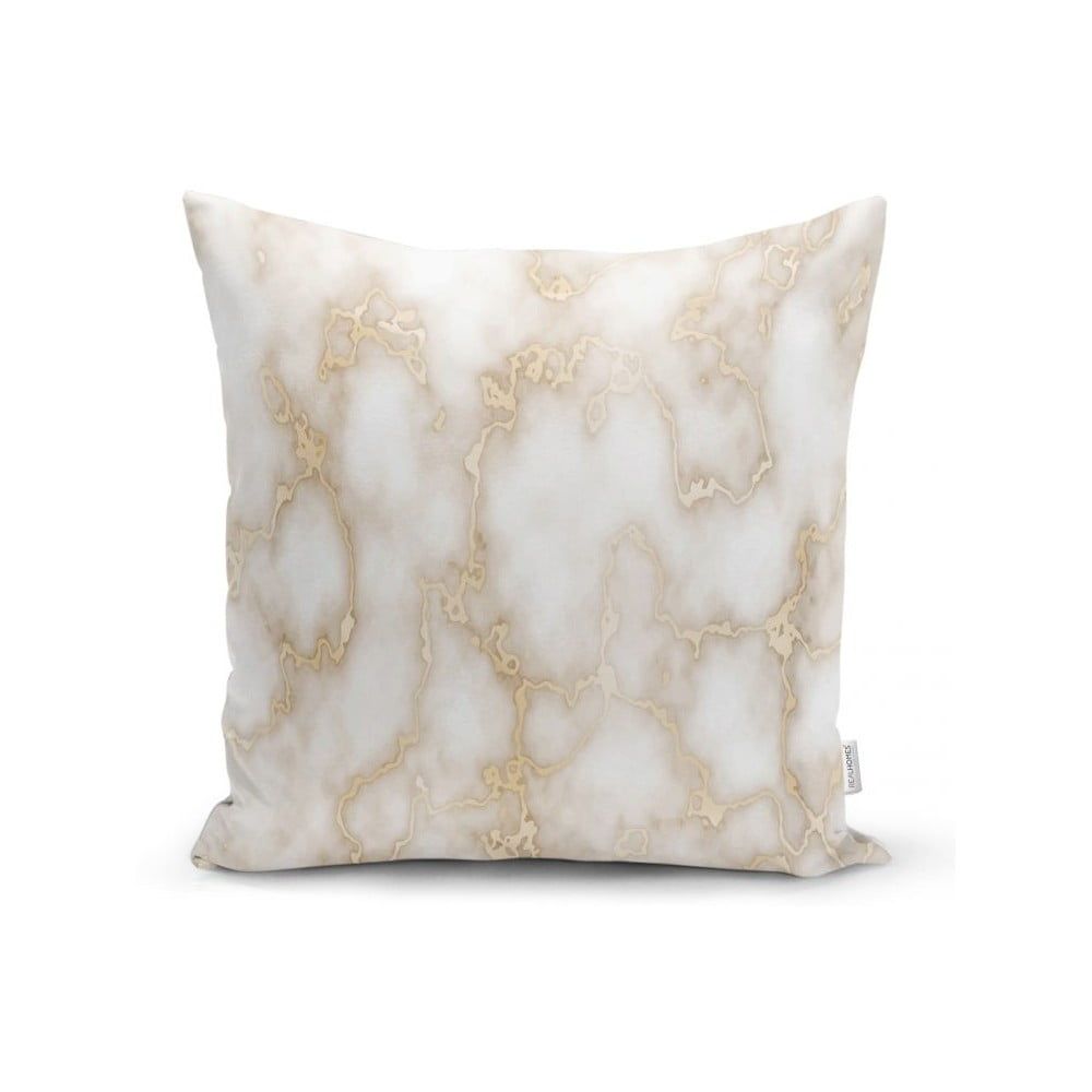 Obliečka na vankúš Minimalist Cushion Covers Golden Lines Marble, 45 x 45 cm - Bonami.sk