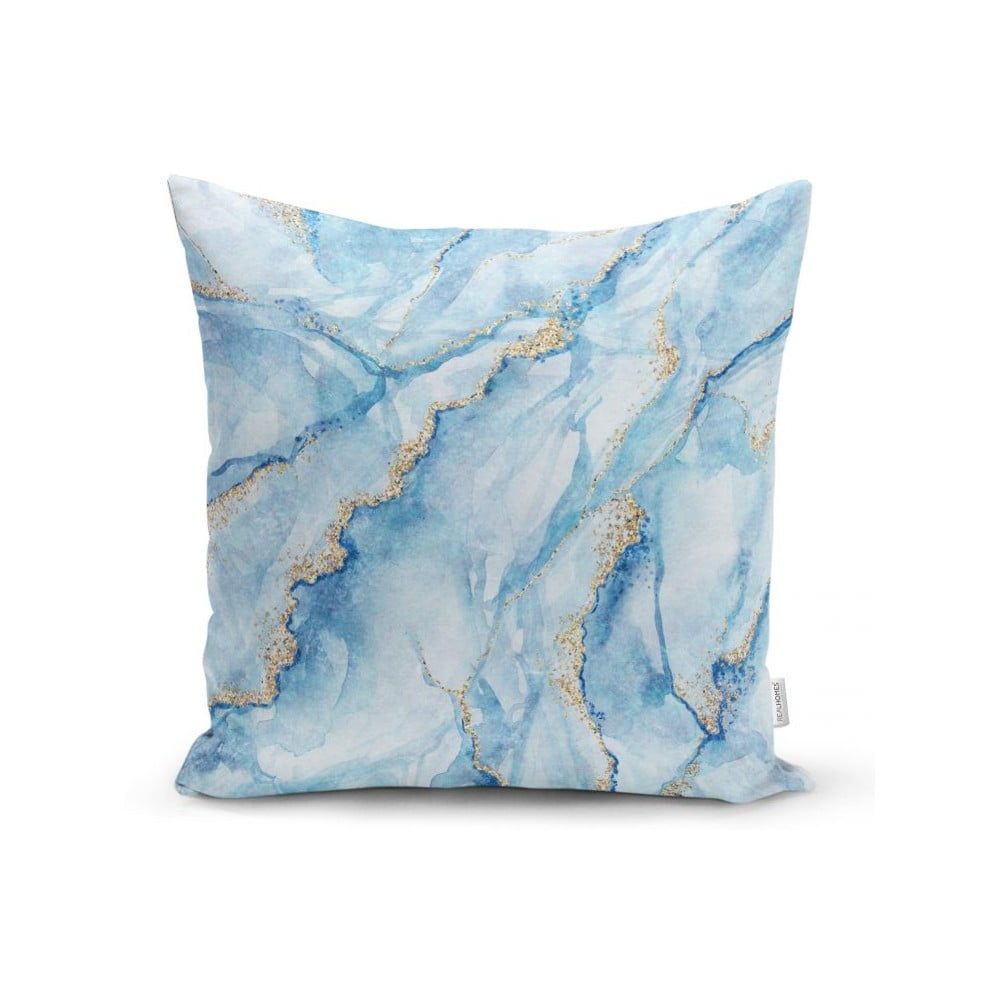 Obliečka na vankúš Minimalist Cushion Covers Aquatic Marble, 45 x 45 cm - Bonami.sk