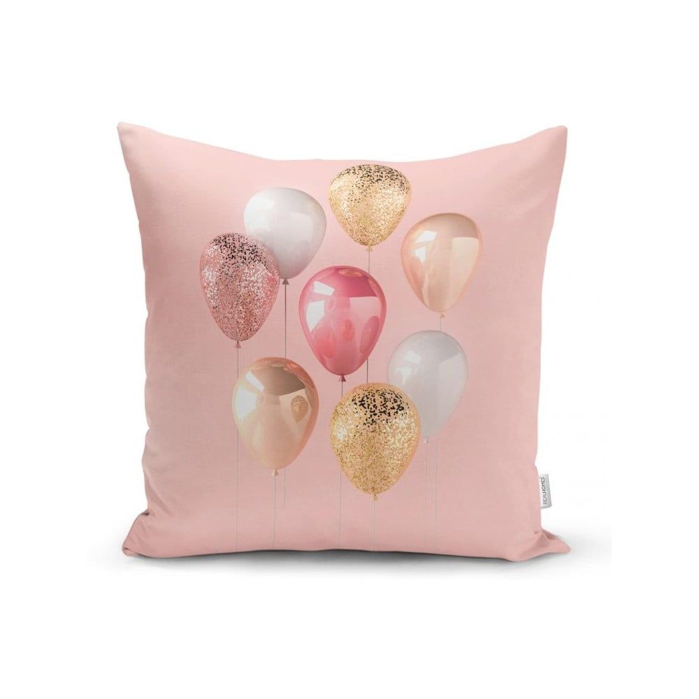 Obliečka na vankúš Minimalist Cushion Covers Balloons With Pink BG, 45 x 45 cm - Bonami.sk