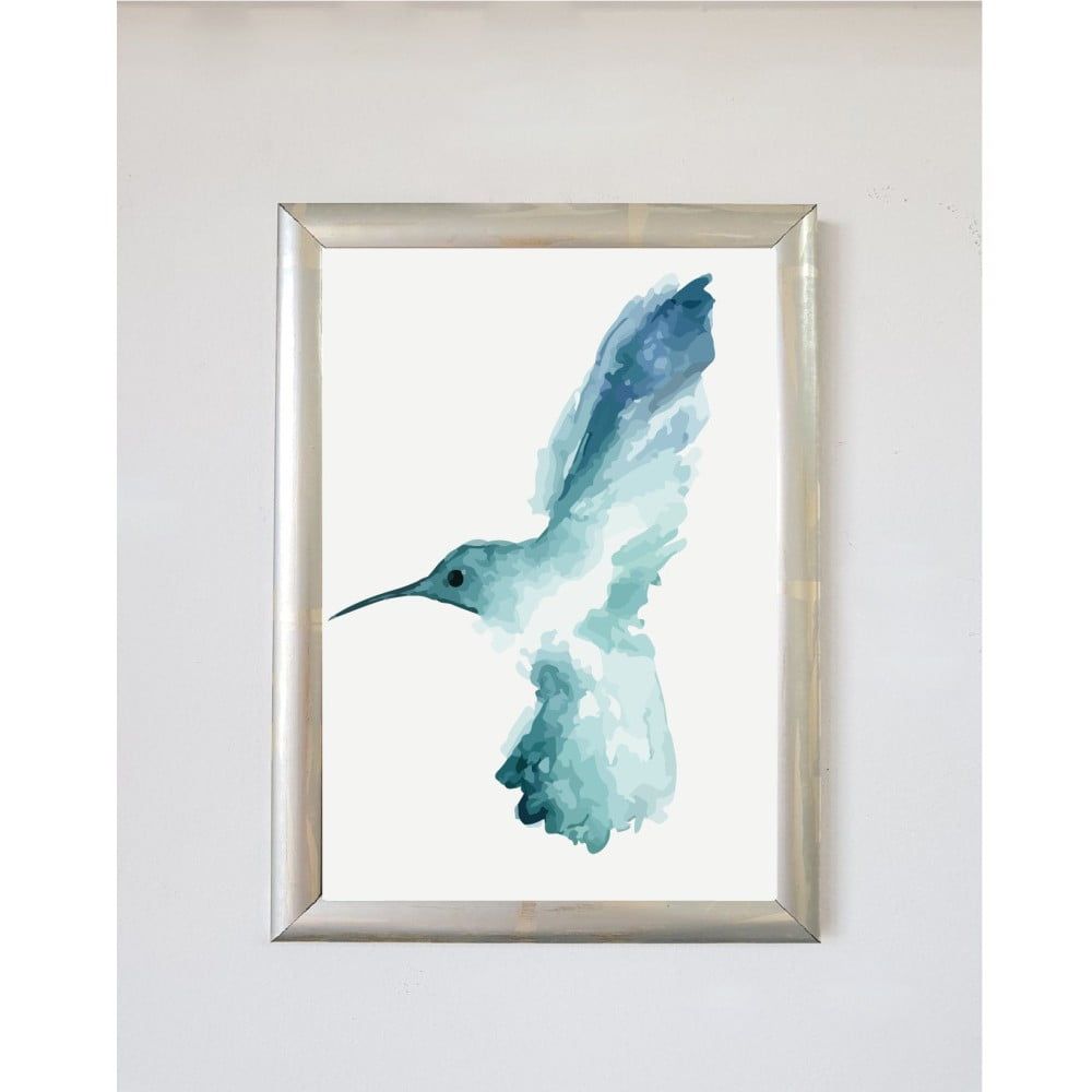 Plagát v ráme Piacenza Art Bird Left, 30 × 20 cm - Bonami.sk