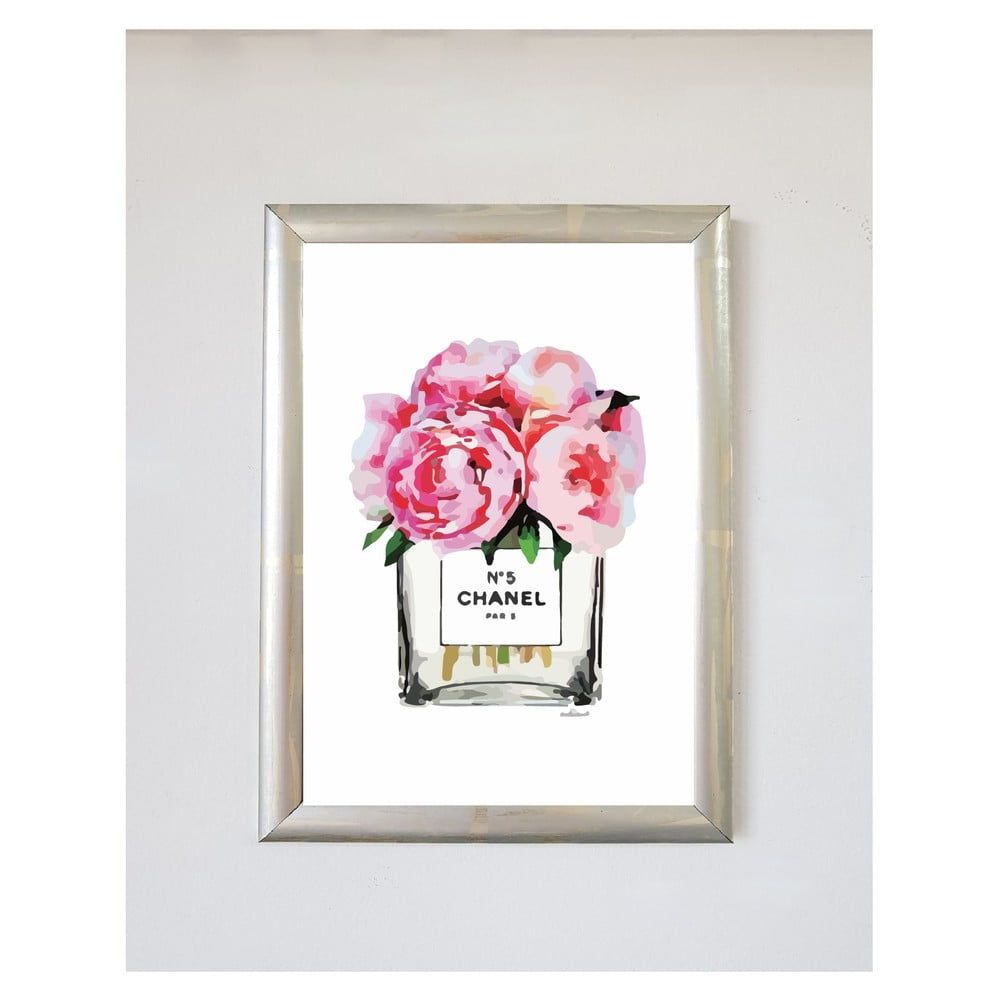 Nástenný obraz v ráme Piacenza Art Flowers With Parfume, 23 x 33 cm - Bonami.sk