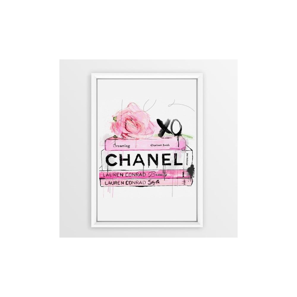 Plagát v ráme Piacenza Art Books Chanel, 30 × 20 cm - Bonami.sk