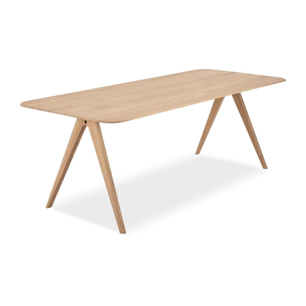 Jedálenský stôl z dubového dreva Gazzda Ava, 220 x 90 cm - Bonami.sk