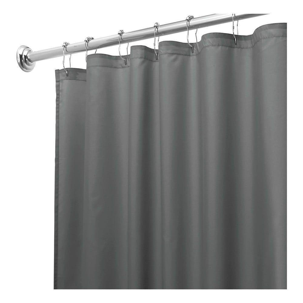 Sivý sprchový záves iDesign, 180 x 200 cm - Bonami.sk