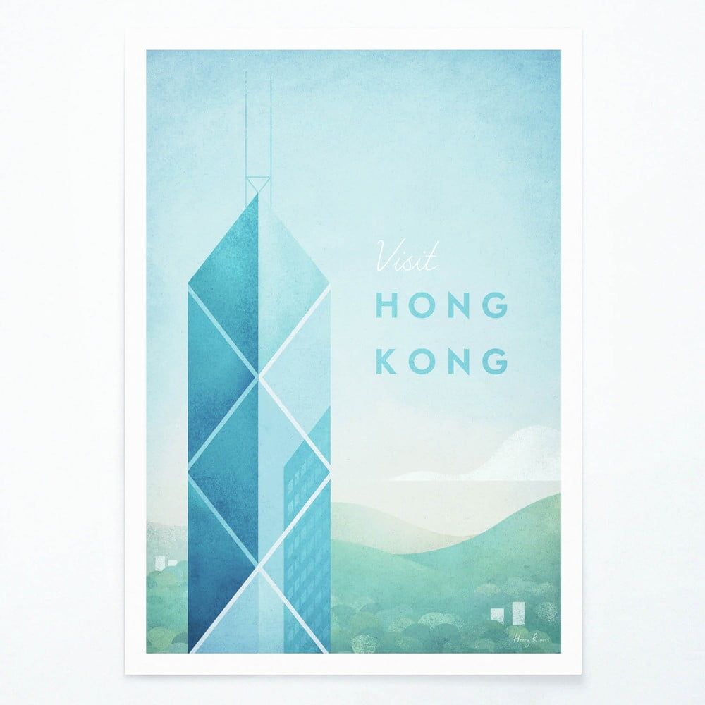 Plagát Travelposter Hong Kong, A2 - Bonami.sk