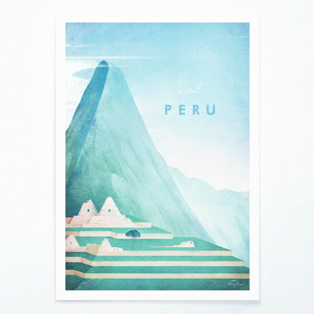 Plagát Travelposter Peru, A2 - Bonami.sk