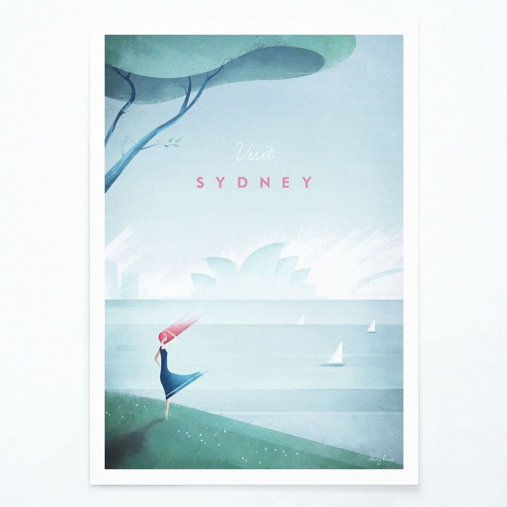 Plagát Travelposter Sydney, A2 - Bonami.sk