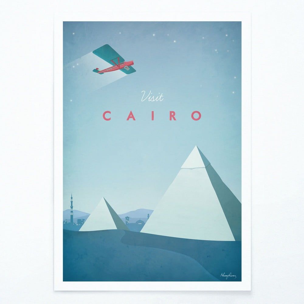 Plagát Travelposter Cairo, A2 - Bonami.sk