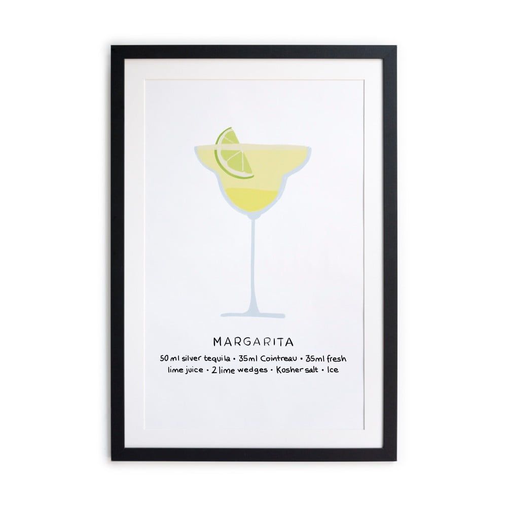 Zarámovaný plagát Really Nice Things Margarita, 40 × 50 cm - Bonami.sk