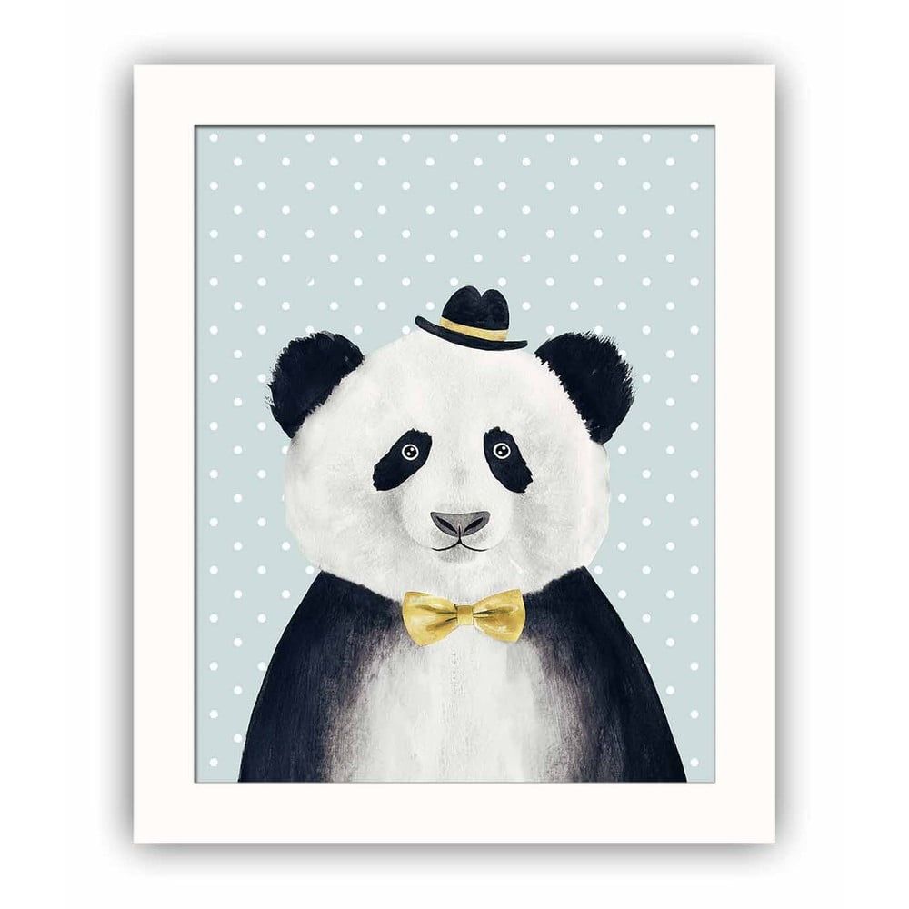 Dekoratívny obraz Panda, 28,5 × 23,5 cm - Bonami.sk