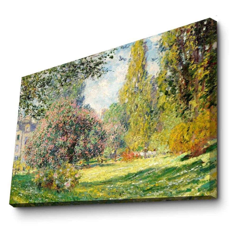 Nástenná reprodukcia na plátne Claude Monet, 100 × 70 cm - Bonami.sk