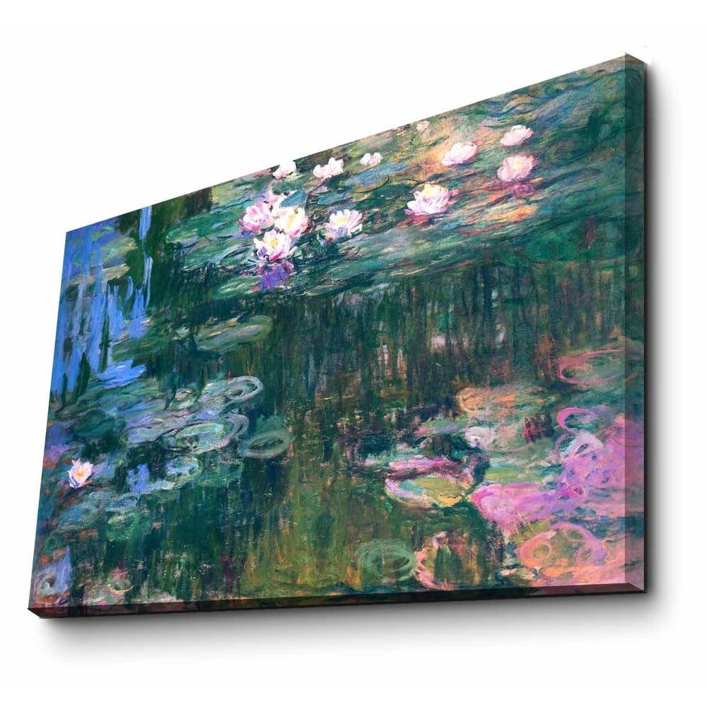 Nástenná reprodukcia na plátne Claude Monet, 45 × 70 cm - Bonami.sk