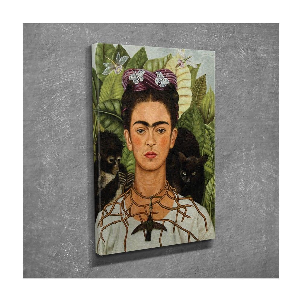 Nástenná reprodukcia na plátne Frida Kahlo, 30 × 40 cm - Bonami.sk