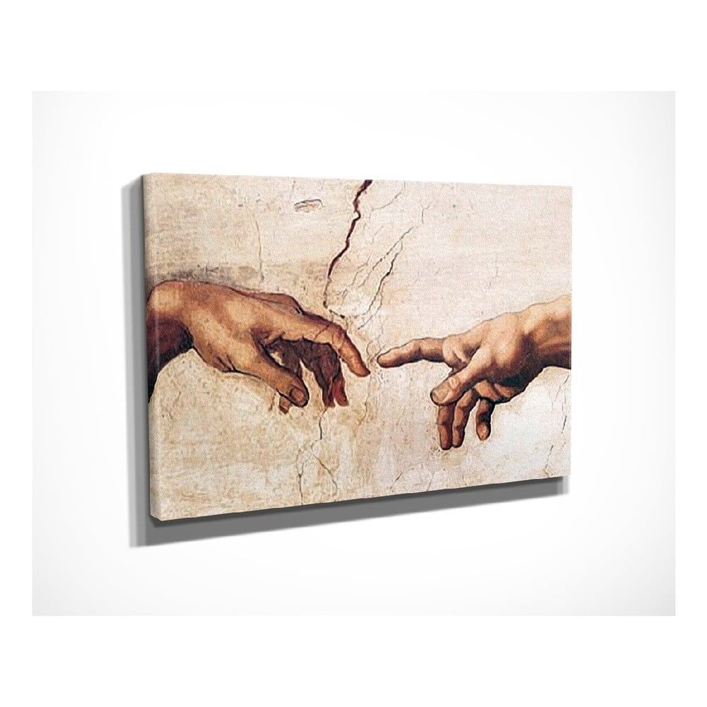 Nástenná reprodukcia na plátne Michelangelo, 40 × 30 cm - Bonami.sk