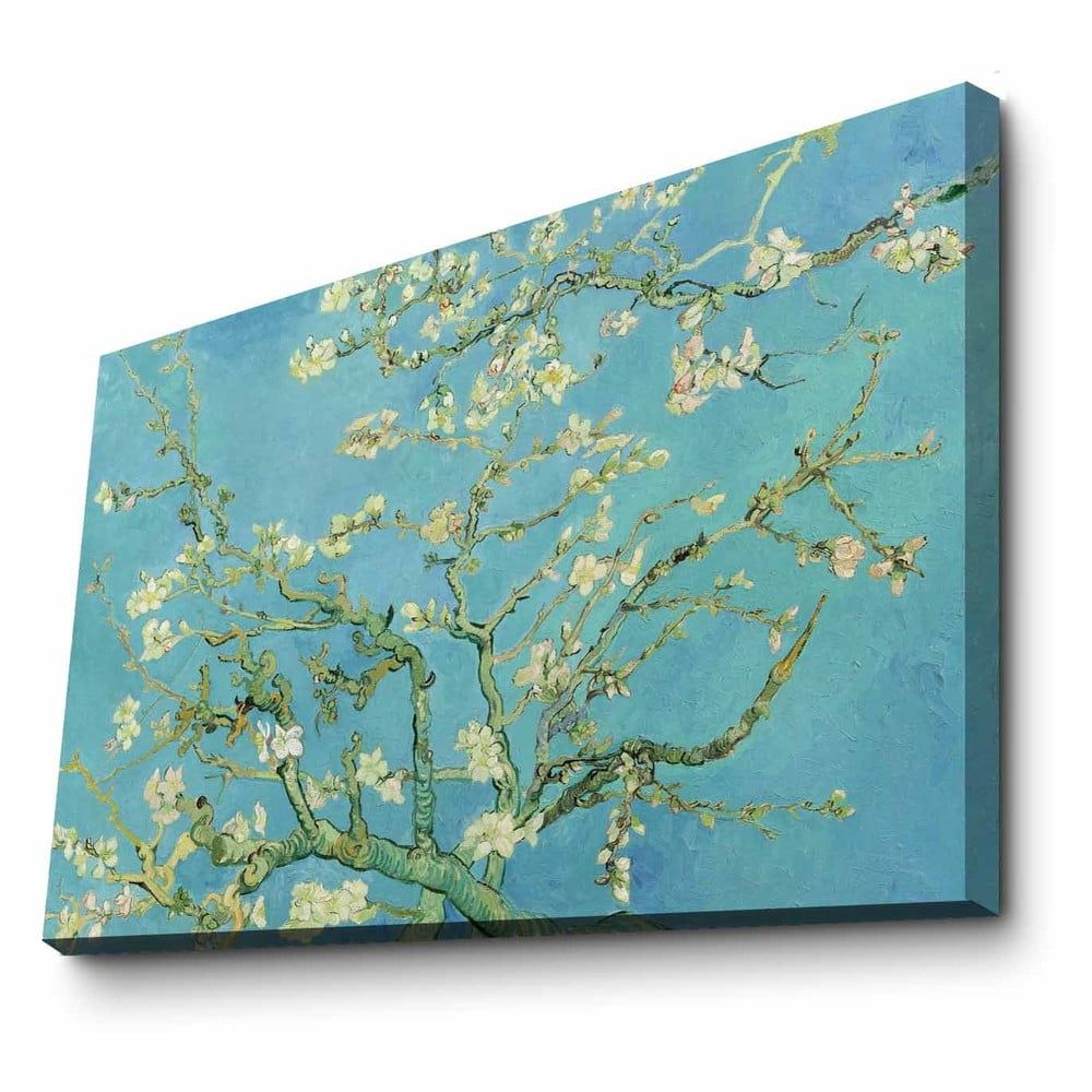 Nástenná reprodukcia na plátne Vincent Van Gogh Almond Blossom, 100 × 70 cm - Bonami.sk