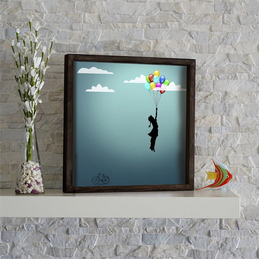 Nástenný obraz Baloons, 34 × 34 cm - Bonami.sk