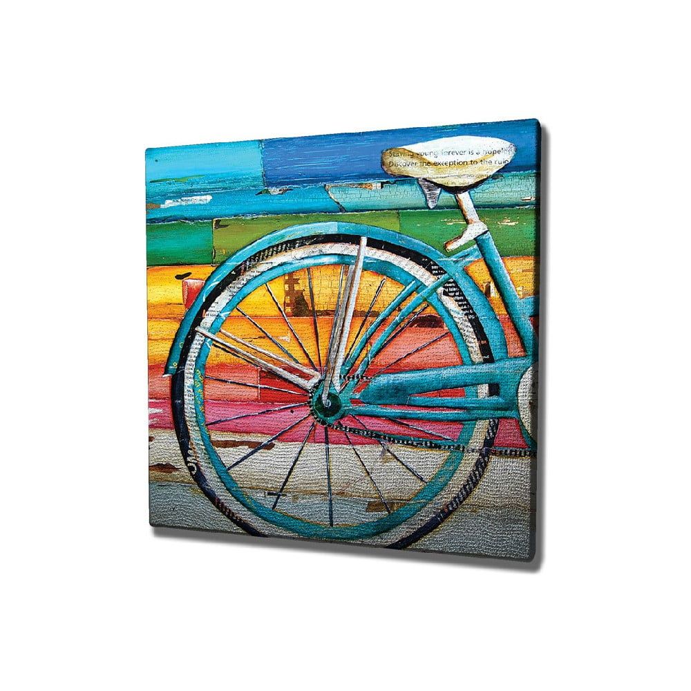 Nástenný obraz na plátne Bike, 45 × 45 cm - Bonami.sk