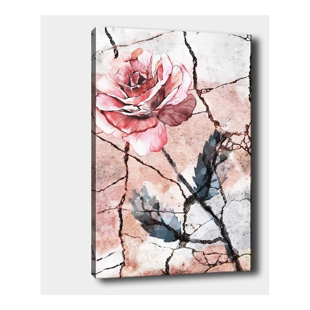 Nástenný obraz na plátne Tablo Center Lonely Rose, 40 × 60 cm - Bonami.sk