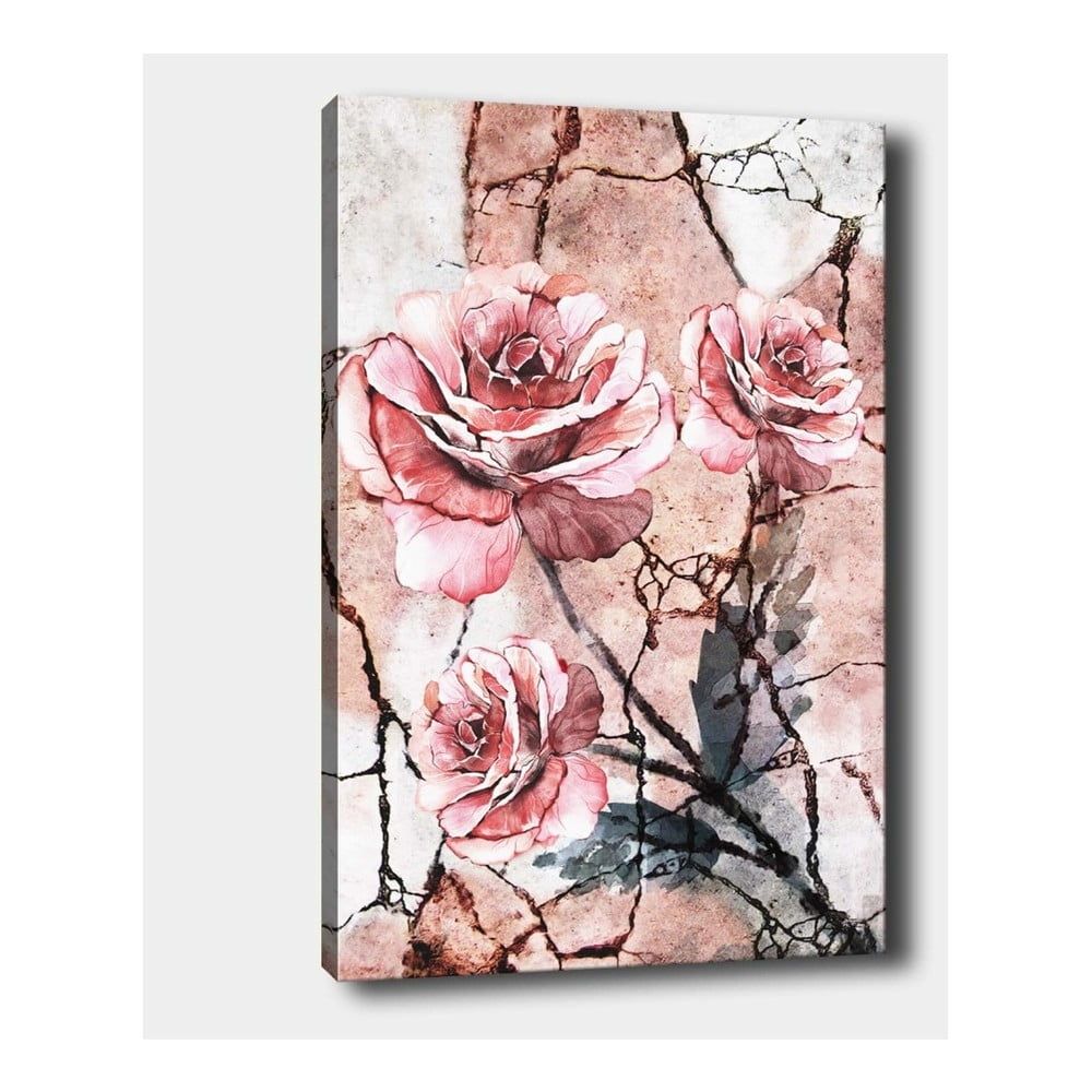 Nástenný obraz na plátne Tablo Center Lonely Roses, 40 × 60 cm - Bonami.sk