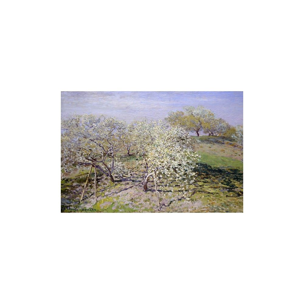 Reprodukcia obrazu Claude Monet - Spring, 90 × 60 cm - Bonami.sk