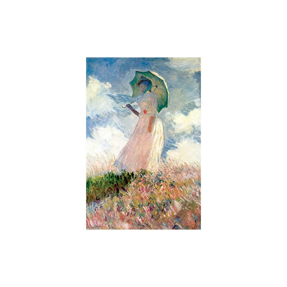 Reprodukcia obrazu Claude Monet - Woman with Sunshade, 70 x 45 cm - Bonami.sk