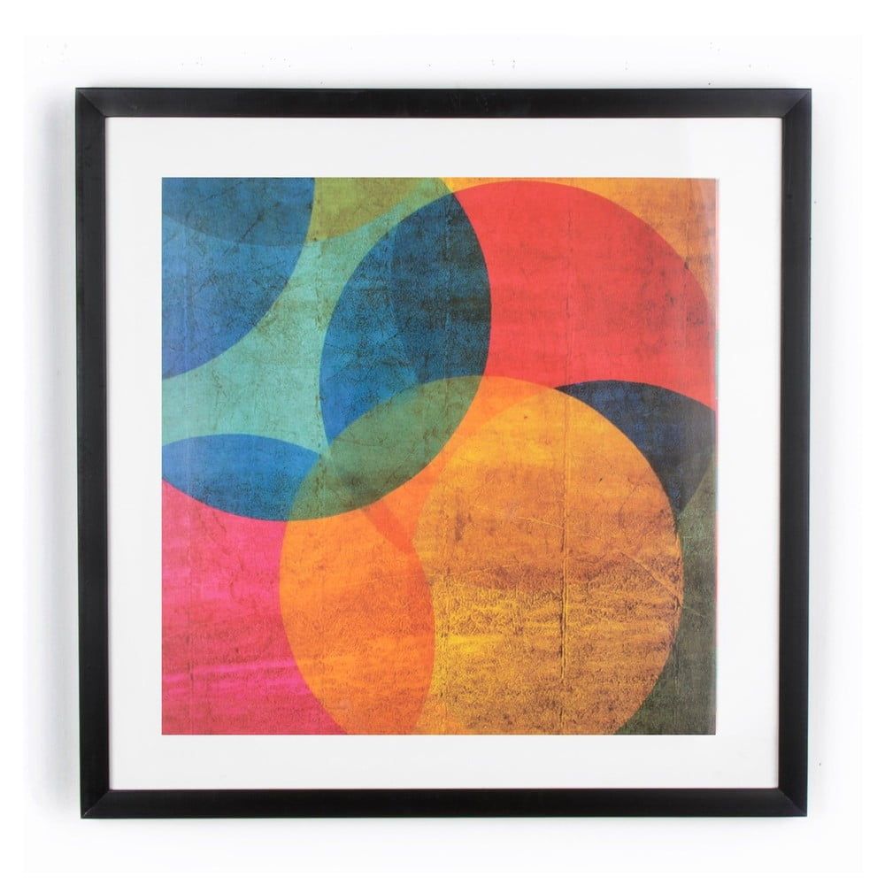 Obraz Graham & Brown Neon Circle, 50 × 50 cm - Bonami.sk