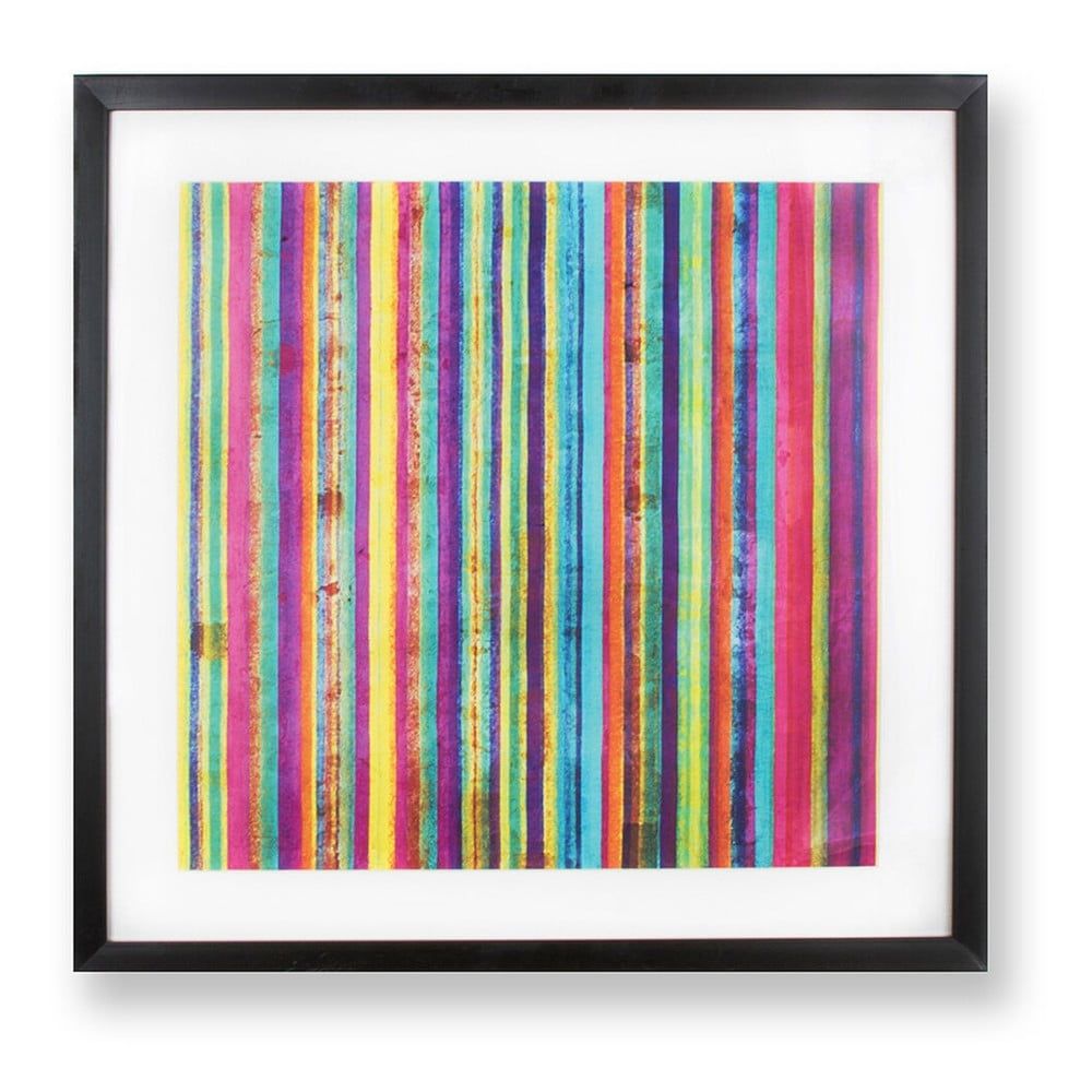Obraz Graham & Brown Neon Stripe, 50 × 50 cm - Bonami.sk