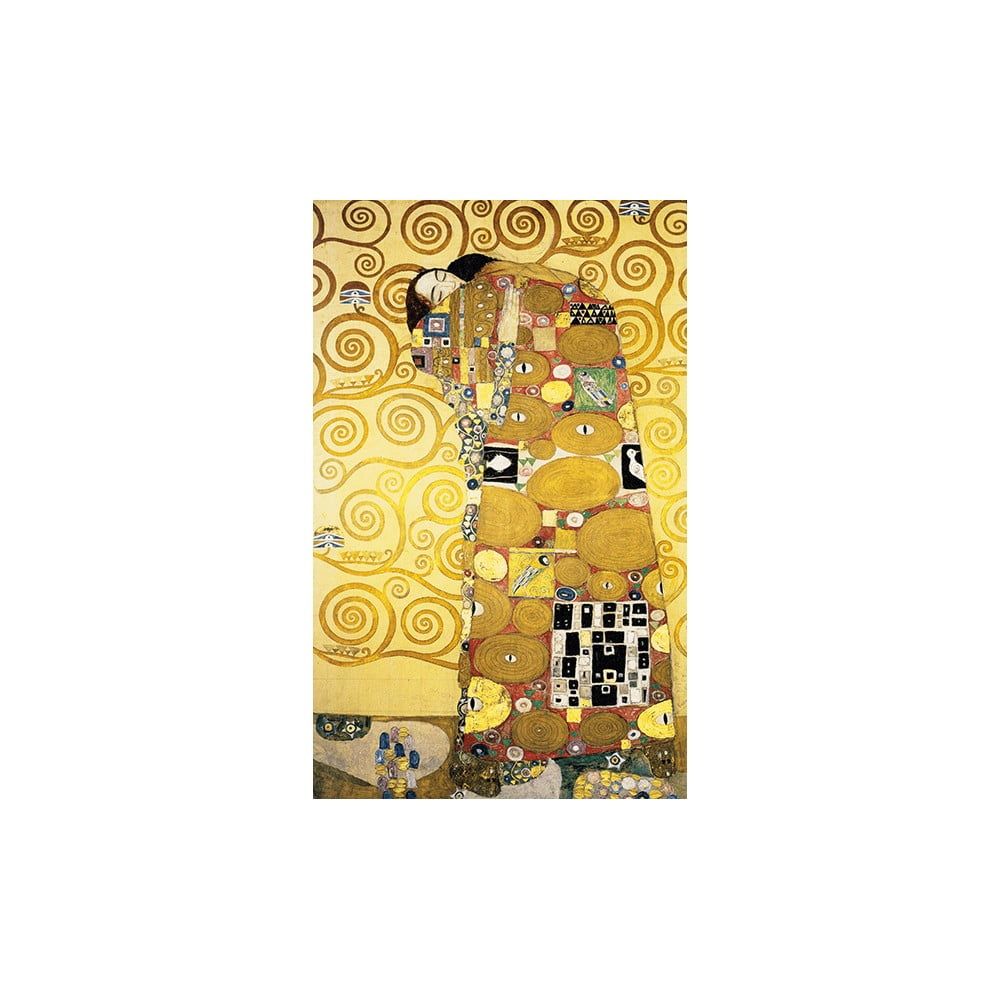 Reprodukcia obrazu Gustav Klimt Fulfillment, 50 × 30 cm - Bonami.sk