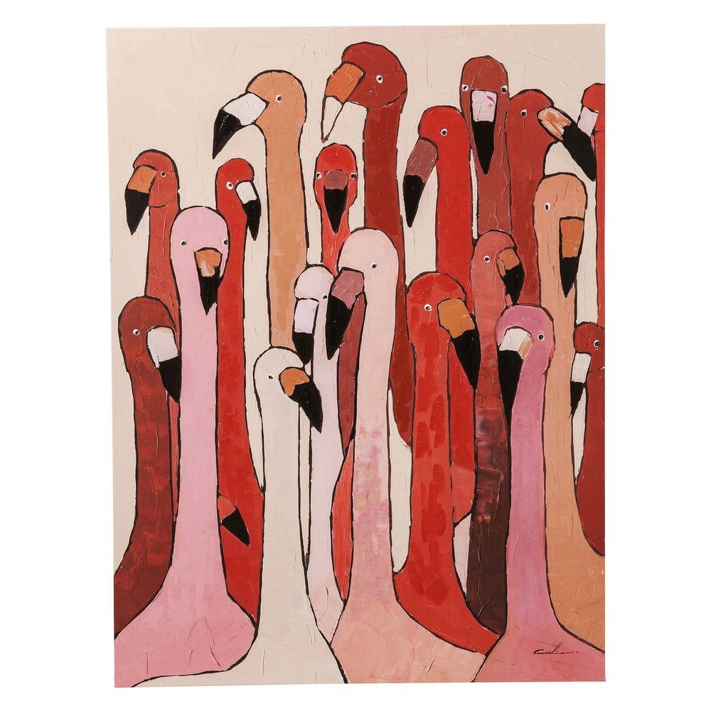 Obraz Kare Design Flamingo Meeting, 120 x 90 cm - Bonami.sk