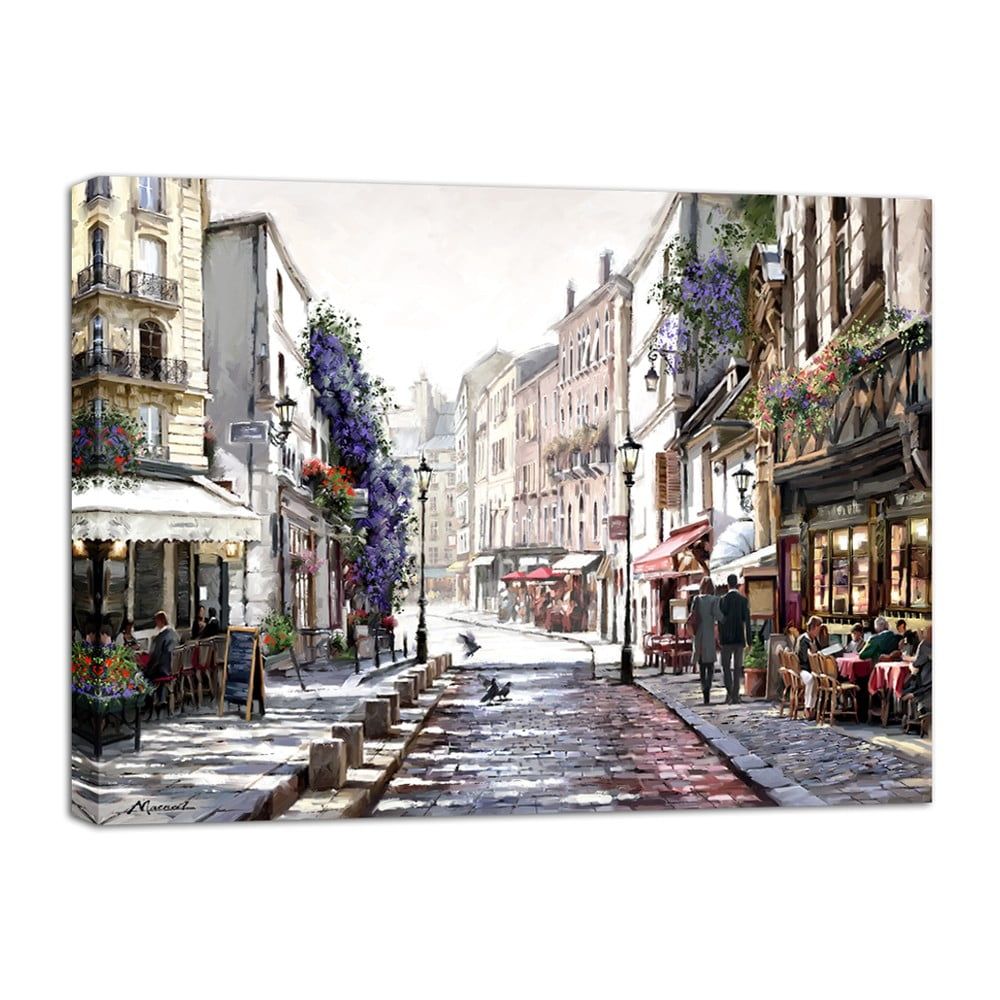 Obraz Styler Canvas Watercolor Paris II, 75 × 100 cm - Bonami.sk