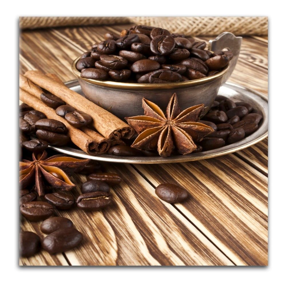 Obraz Styler Glasspik Coffee, 30 × 30 cm - Bonami.sk