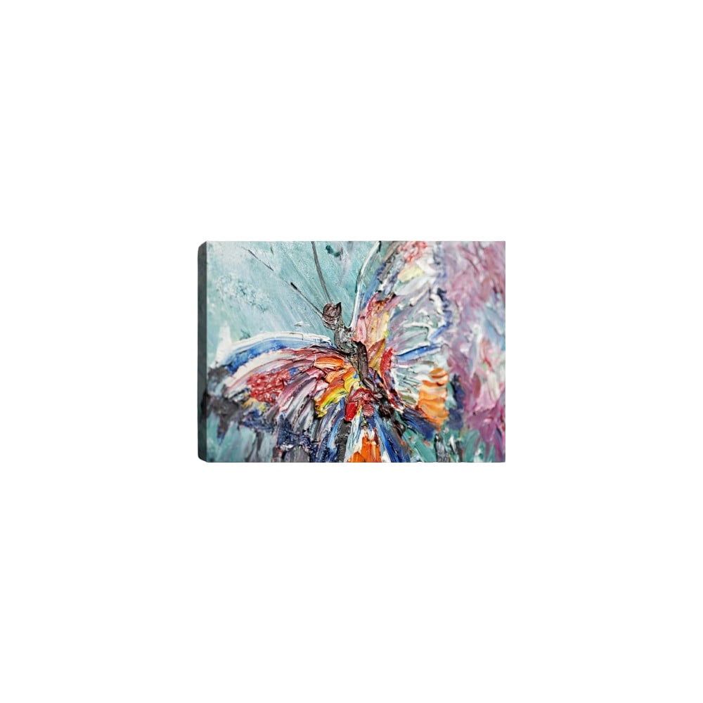 Obraz Tablo Center One Butterfly, 70 × 50 cm - Bonami.sk
