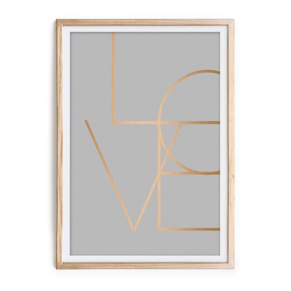 Obraz v ráme Velvet Atelier Love, 60 × 40 cm - Bonami.sk