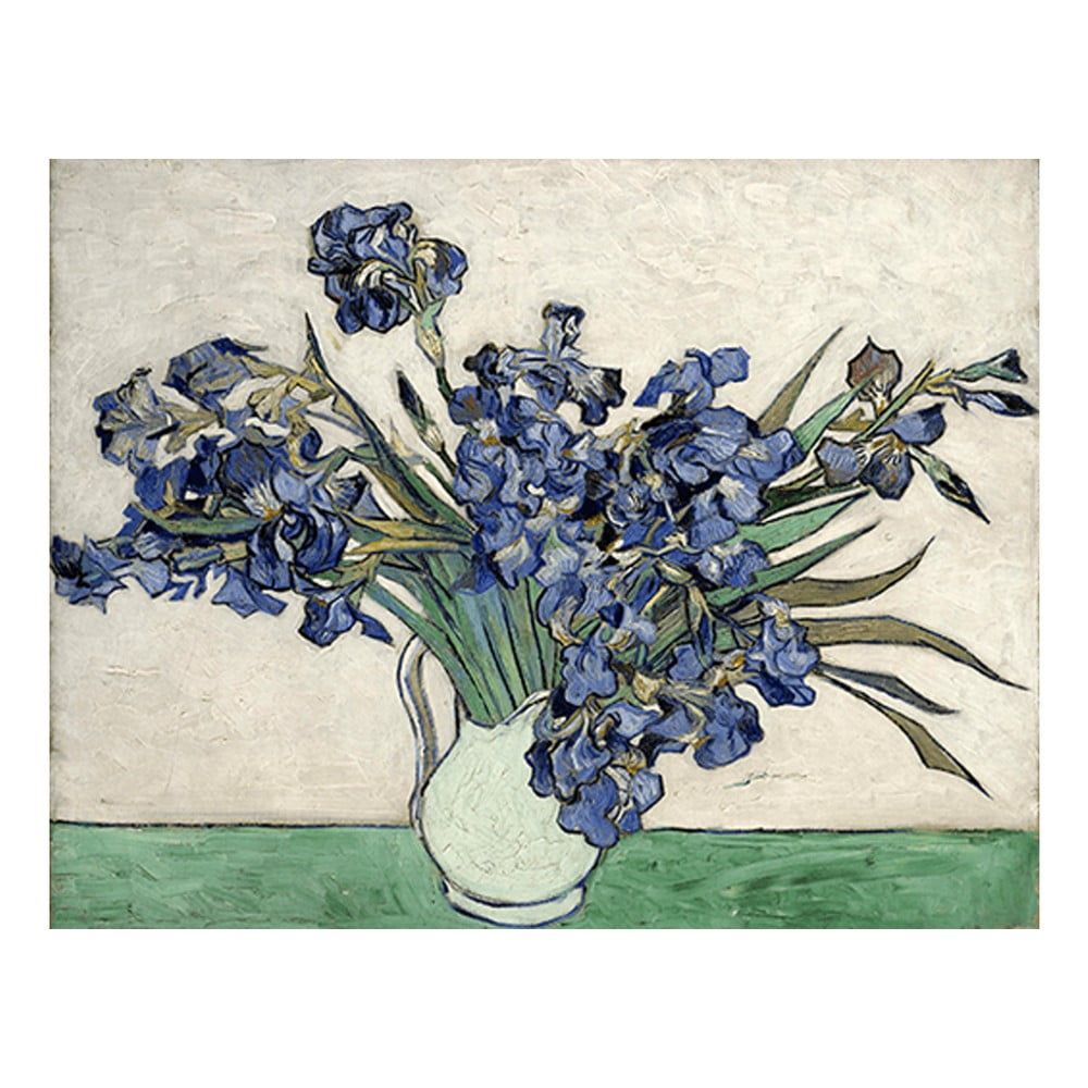 Reprodukcia obrazu Vincenta van Gogha - Irises 2, 40 × 26 cm - Bonami.sk