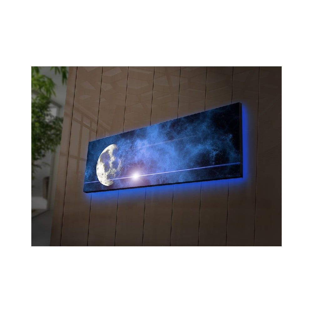 Podsvietený obraz Ledda Universe, 90 × 30 cm - Bonami.sk