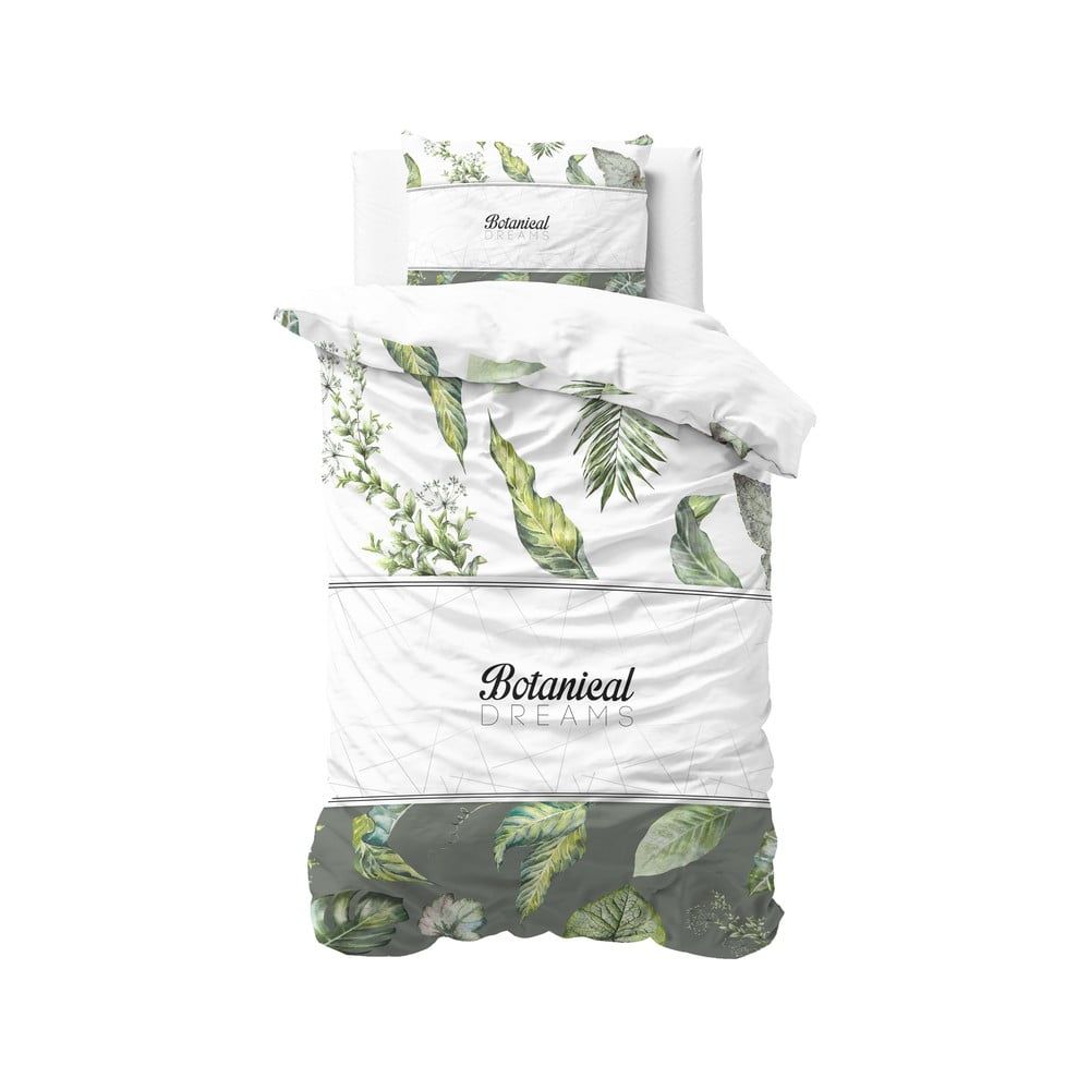 Bavlnené obliečky na jednolôžko Pure Cotton Botanical Dreams, 140 x 220 cm - Bonami.sk