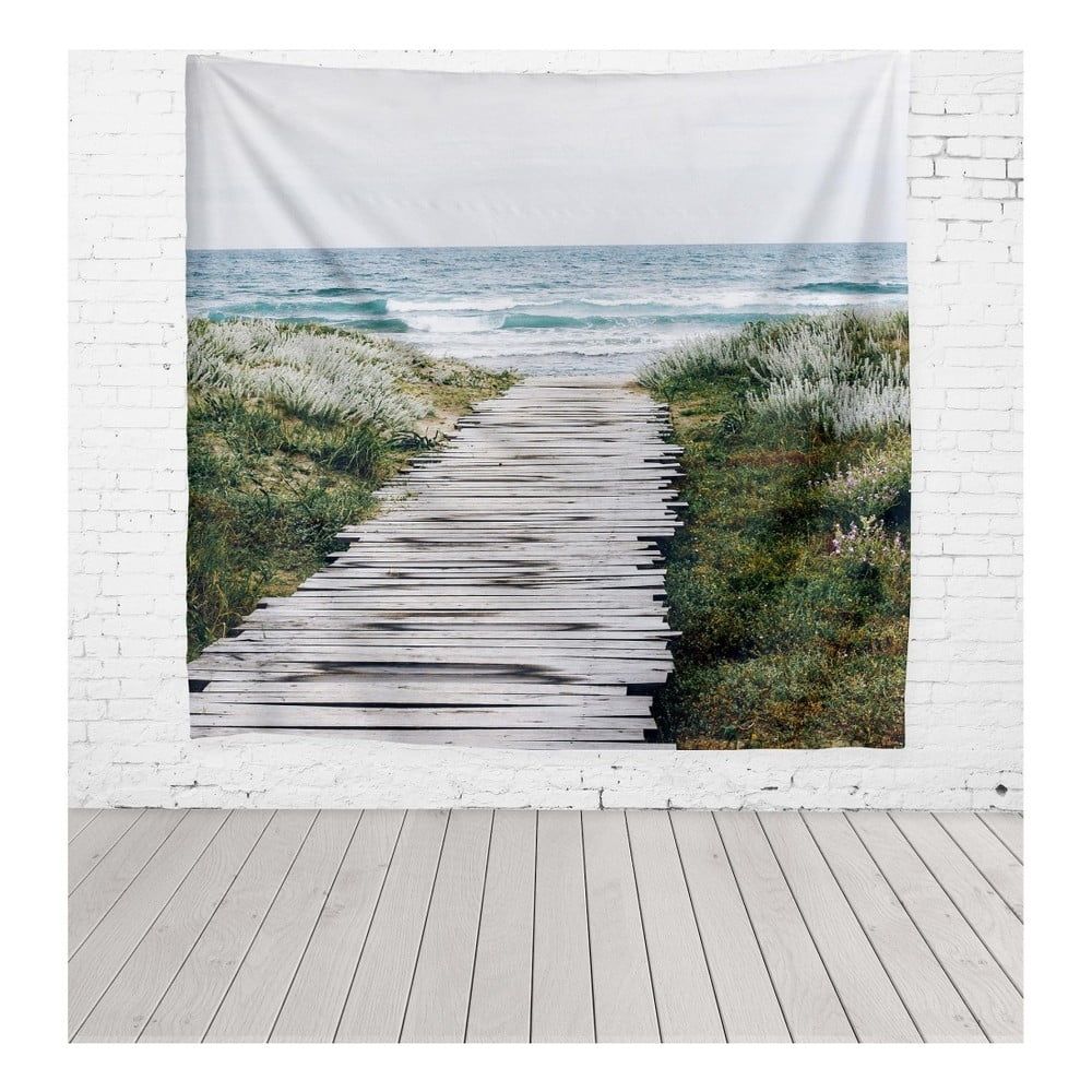 Tapiséria z mikrovlákna Really Nice Things Beach Way, 140 × 140 cm - Bonami.sk