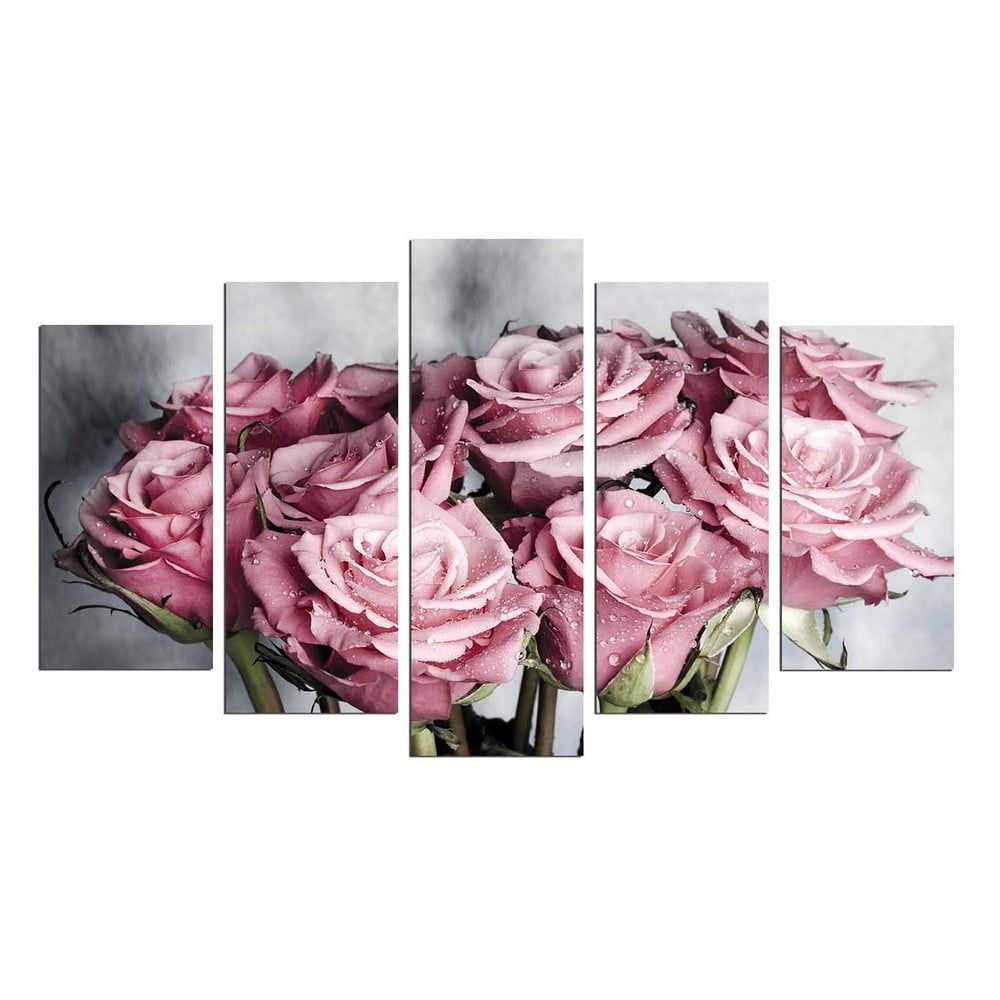 Viacdielny obraz Bouquet, 110 × 60 cm - Bonami.sk