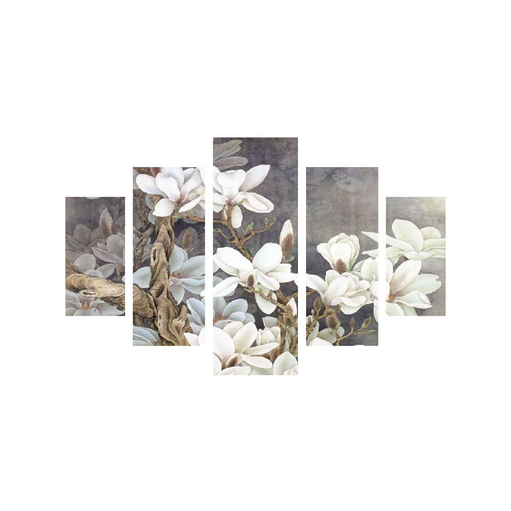 Viacdielny obraz White Blossom, 92 × 56 cm - Bonami.sk