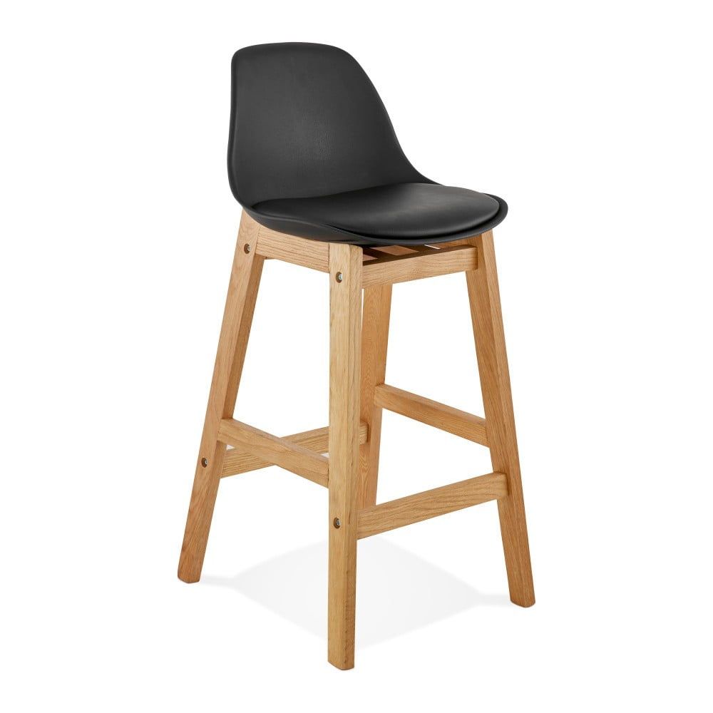 Čierna barová stolička Kokoon Elody, výška 86,5 cm - Bonami.sk