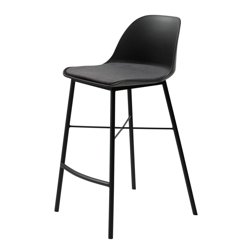 Čierna barová stolička Unique Furniture Whistler - Bonami.sk