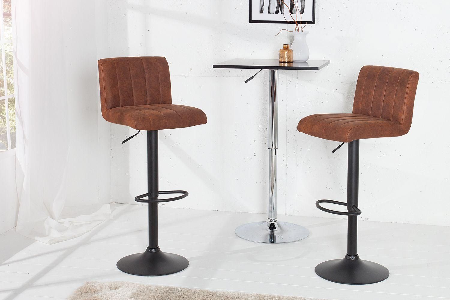 LuxD Barová stolička Pretty vintage hnedá / 109 cm - ESTILOFINA.SK