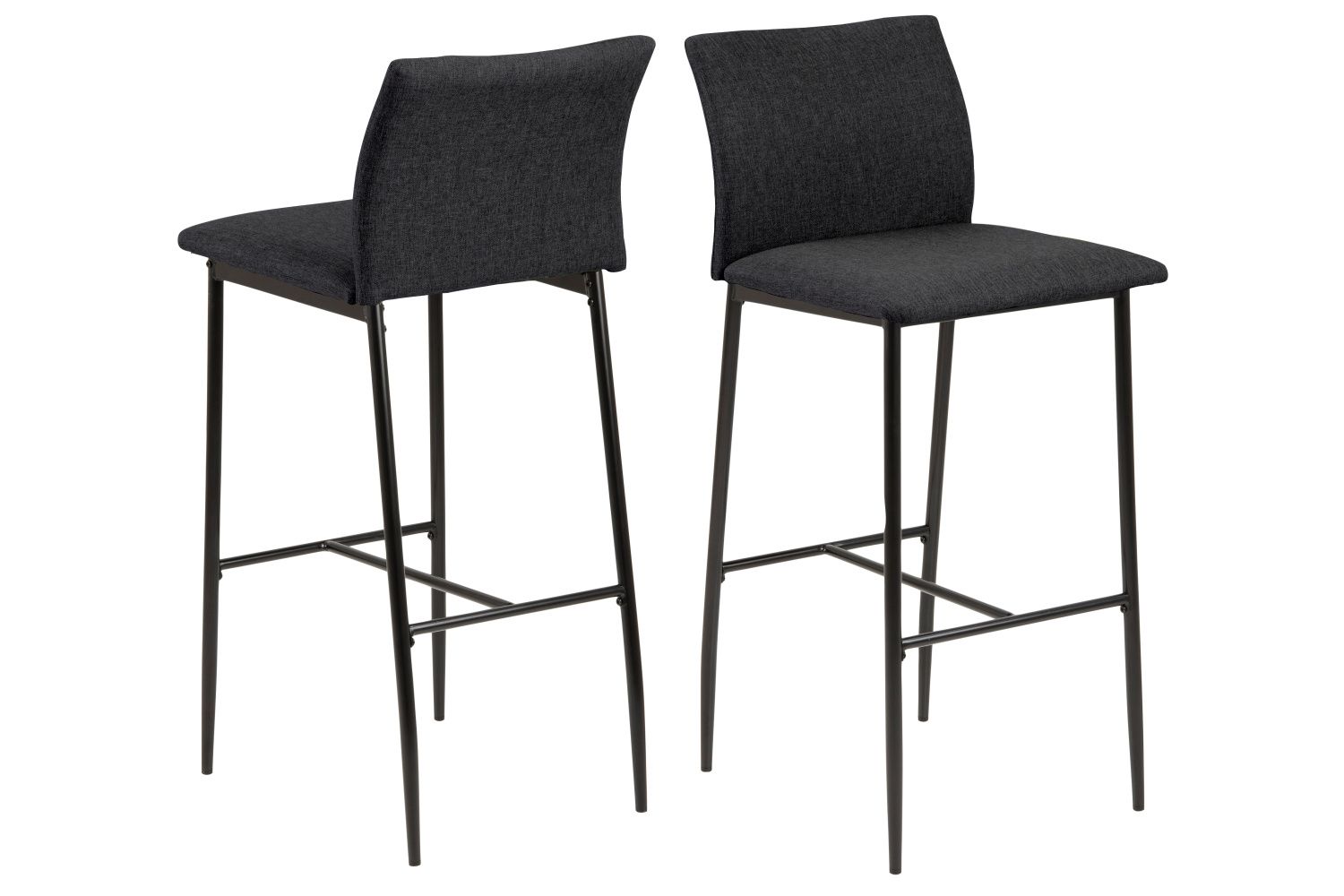 Dkton Dizajnová barová stolička Midena II sivá  - RP - ESTILOFINA.SK