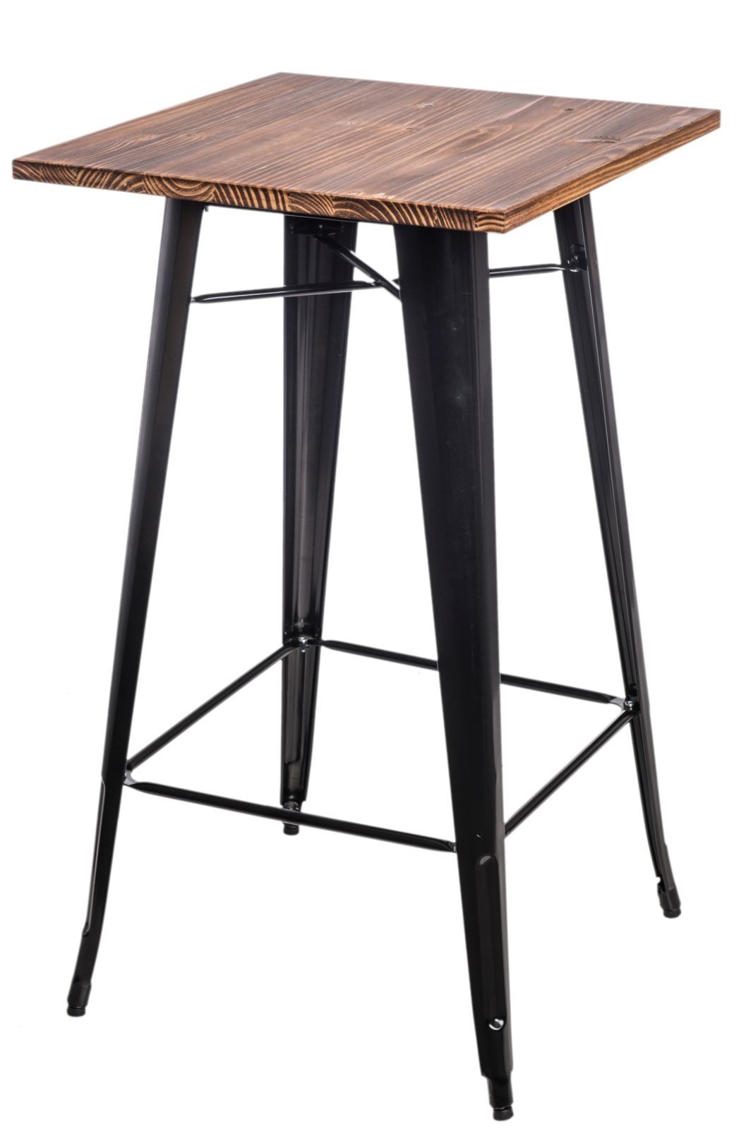  Stôl barový Paris Wood čierny sosna - mobler.sk