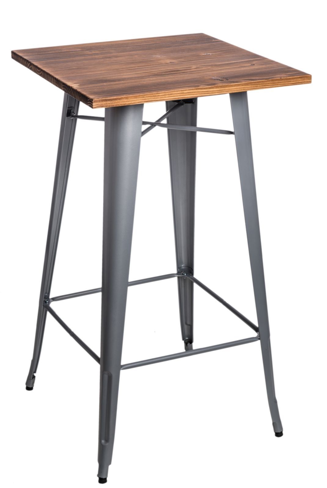  Stôl barový Paris Wood strieborný sosna - mobler.sk