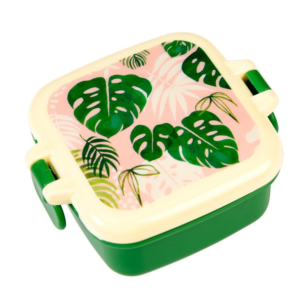 Vzduchotesný desiatový box Rex London Tropical Palm, 9 × 7 cm - Bonami.sk