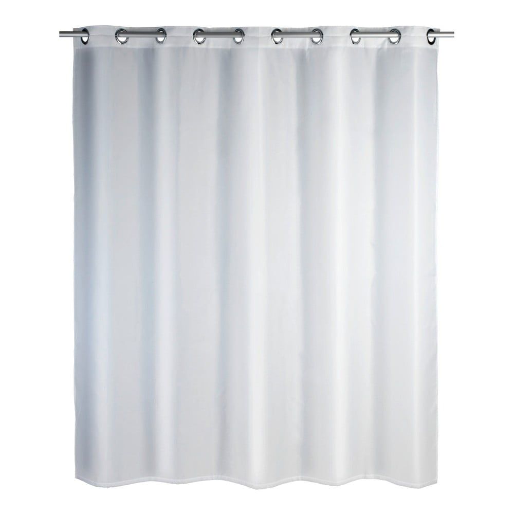 Biely sprchový záves Wenko Comfort Flex, 180 × 200 cm - Bonami.sk