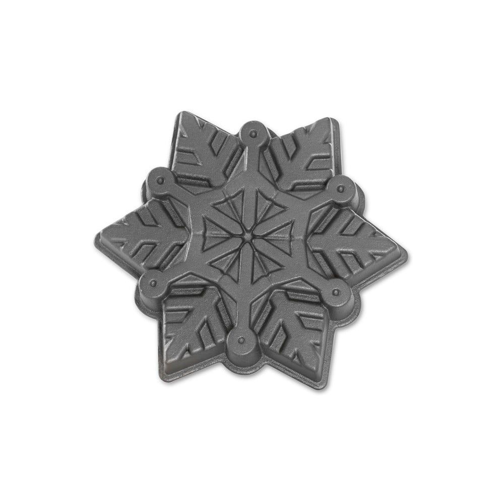 Forma na pečenie v striebornej farbe Nordic Ware Snowflake, 1,4 l - Bonami.sk