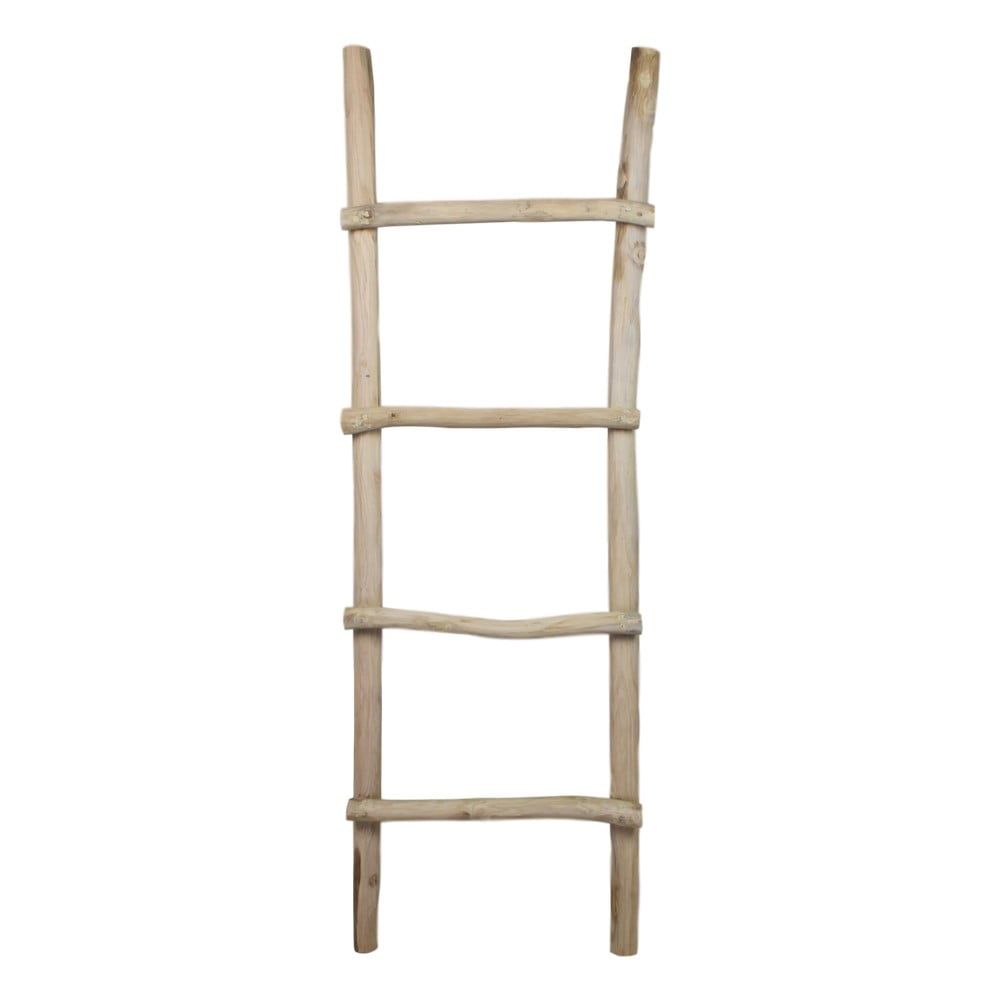 Dekoratívny rebrík z teakového dreva HSM collection Demio - Bonami.sk